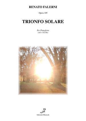 copertina di "Trionfo Solare"
di Renato Falerni