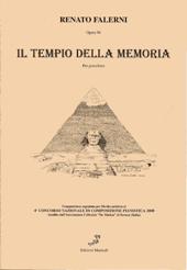 copertina di "Il tempio della memoria"
di Renato Falerni
realizzata dal M Marco Sala